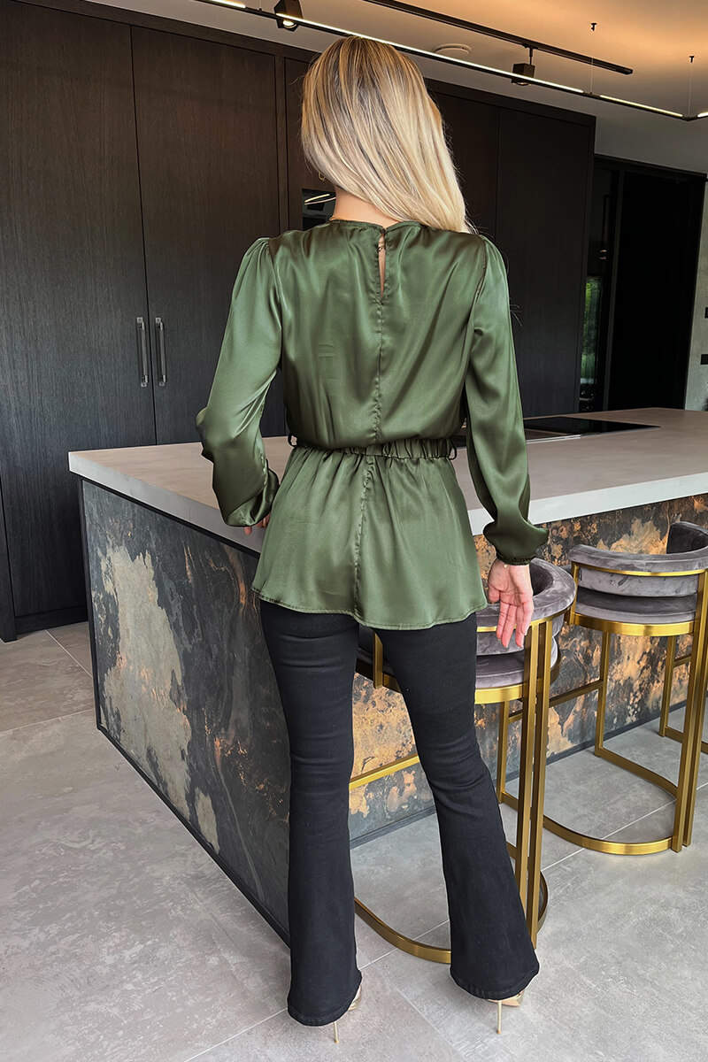 Vivora | Long Sleeve Belt Top