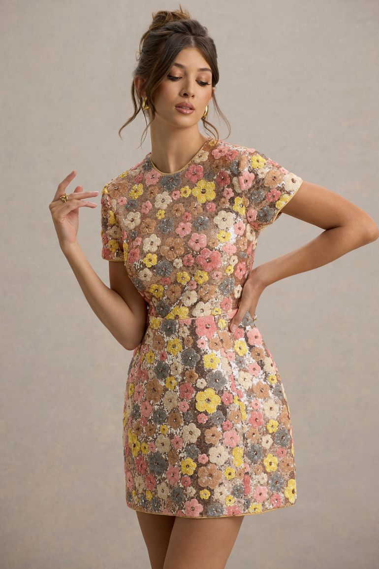 Vivora | Floral Print Mini-Dress