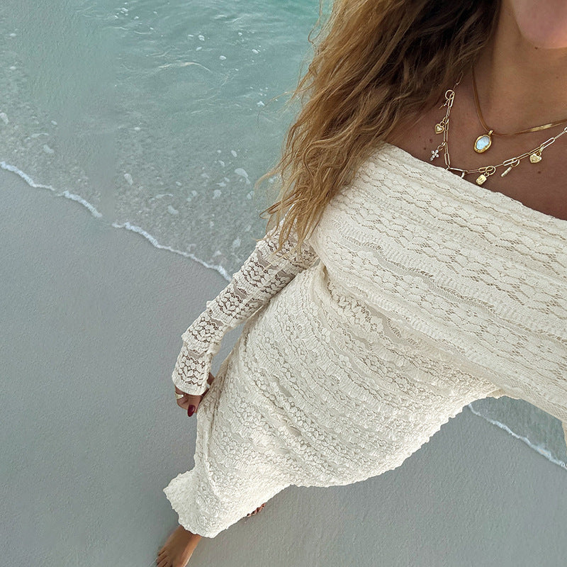 Vivora | Off-shoulder slim fit dress