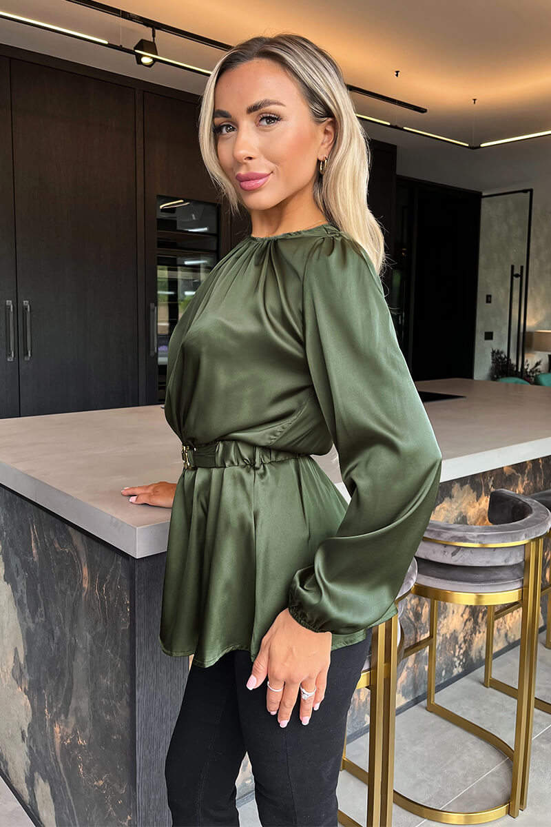 Vivora | Long Sleeve Belt Top