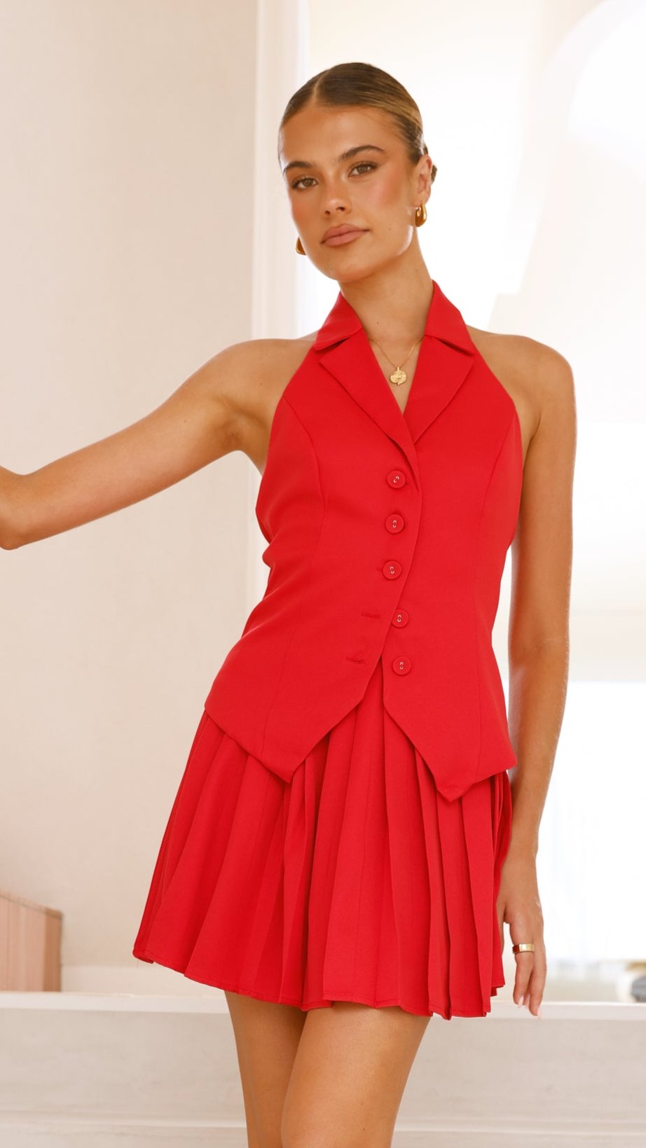 Vivora | Zappa Pleated Skirt Set